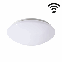 Plafondlamp 12 watt tri-white bewegingssensor afbeelding 1