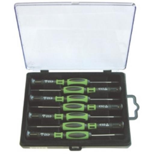 HAUPA 104010 SCHROEVENDR SET 7-DELIG ELECTR afbeelding 2