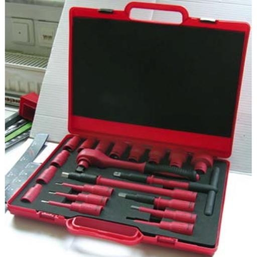 HAUPA 220404 DOPSLEUTEL SET 20DEL KOFFER afbeelding 2