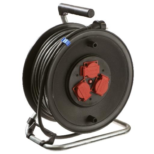 Schwabe kabelhaspel 25m 3 x 2,5 mm2 neopreen (10132)