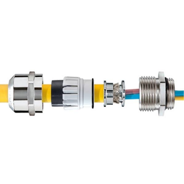 WISKA EMSKE-16 EMV-Z WARTEL MESSING M16 EXE IP68 afbeelding 2