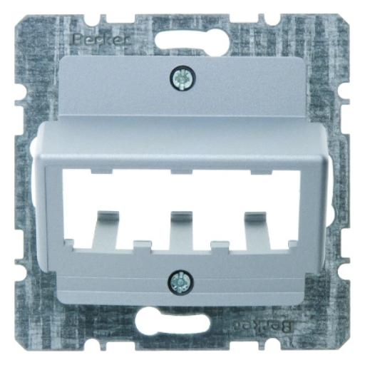 BERKER 14271404 CENTRAALPLAAT VOOR 3 MINI-COM- afbeelding 2