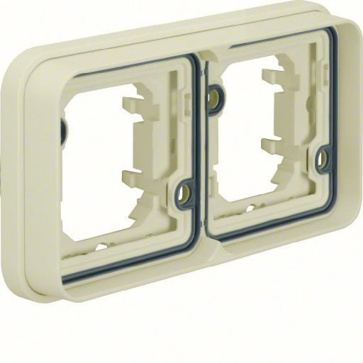 BERKER 13293502 INBOUWAFDEKRAAM 2-VOUDIG HOR. afbeelding 2