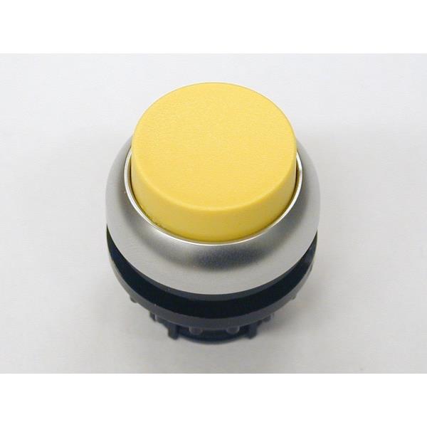 EATON M22-DH-Y DRUKKNOP HOOG GEEL TERUGVEREND afbeelding 2