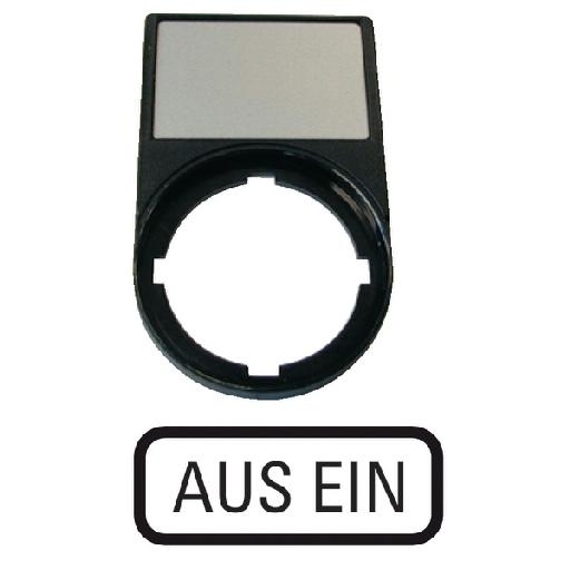 EATON M22S-ST-D10 DRAGER +SCHILD UIT AAN afbeelding 2
