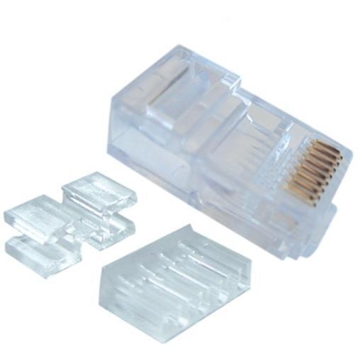 KLEMKO RJ45RMC6 stekker MODUL 182100 RND MASS afbeelding 2