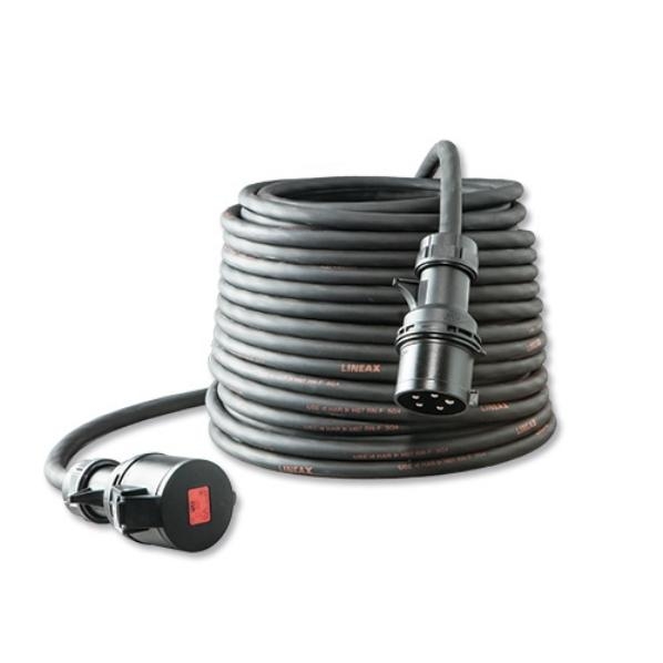 KERAF N1550600225XV VERLENGKABEL CEE 32A 5P 15M 5X afbeelding 2
