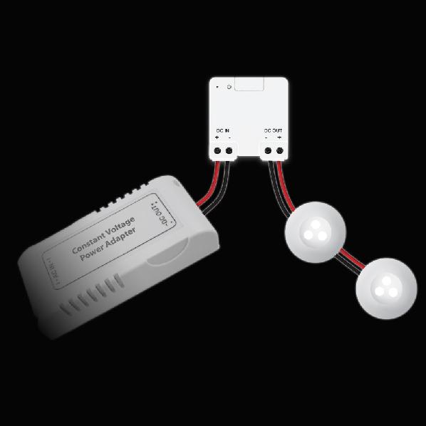 ACM-LV24 Mini 12-24 V LED dimmer Klik aan Klik uit (70106) afbeelding 2