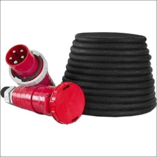 KERAF N2050250215 VERLENGKABEL CEE 16A 5P 20M 5X afbeelding 2