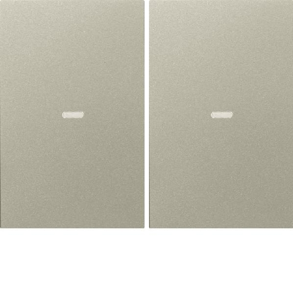 BERKER 80960373 AFDEKP DRUKKNOP 2V K5 EDELST afbeelding 2