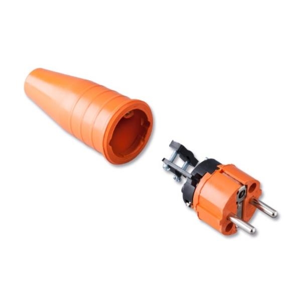 KERAF 521 GEHEELORANJE KERAF VOLRUBBER CONTACTSTOP afbeelding 2