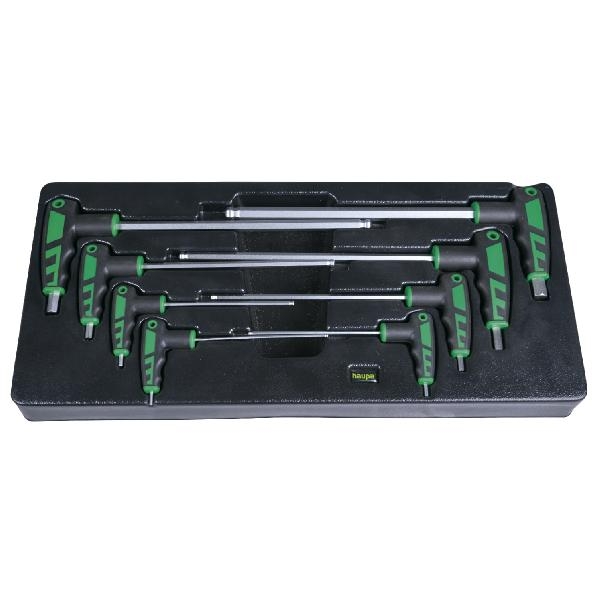 HAUPA 100961 INBUS SCHR DR SET T GREEP 8DEL afbeelding 2