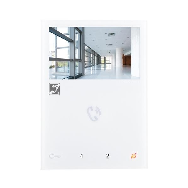 COMELIT 6721W/BM MINI HANDFSREE MONITOR KLEUR afbeelding 2