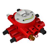 ATTEMA CHS75R-ET4-BW CENT DS STEKERB 2X1P 4 AANSL afbeelding 2
