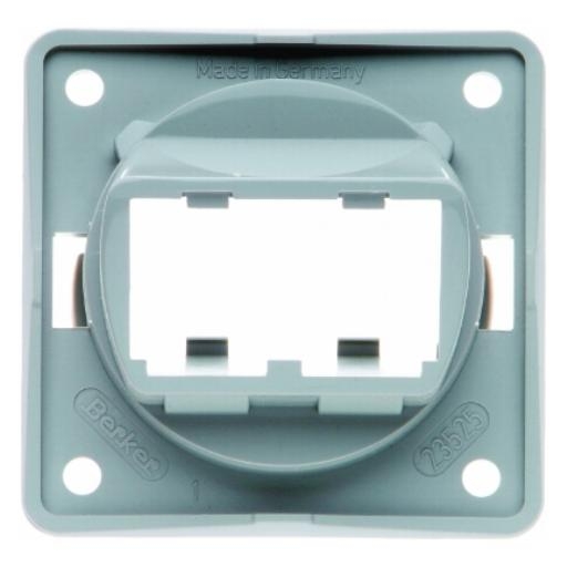 BERKER 945592507 DRAAGPLAAT VOOR 2 MINI-COM-MOD afbeelding 2