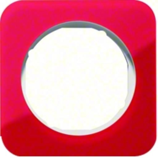 BERKER 10112349 RAAM 1-V R.1 ROOD ACRYL/PW afbeelding 2