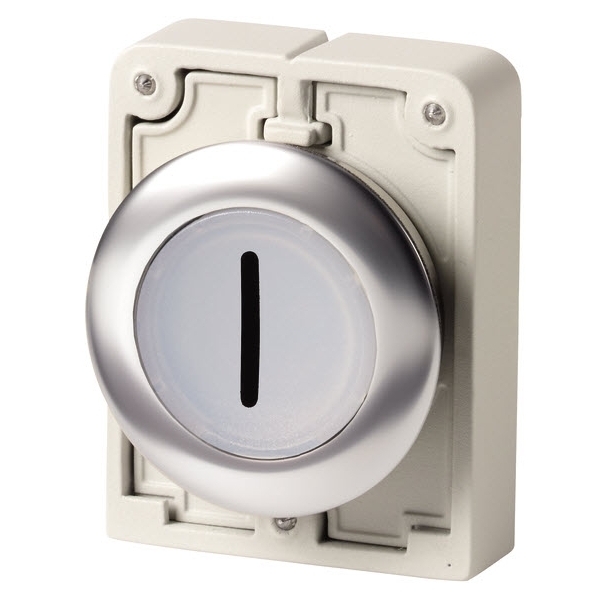 EATON M30C-FDRL-W-X1 SIGNAALDRUKKNOP 30MM VLAK I V afbeelding 2