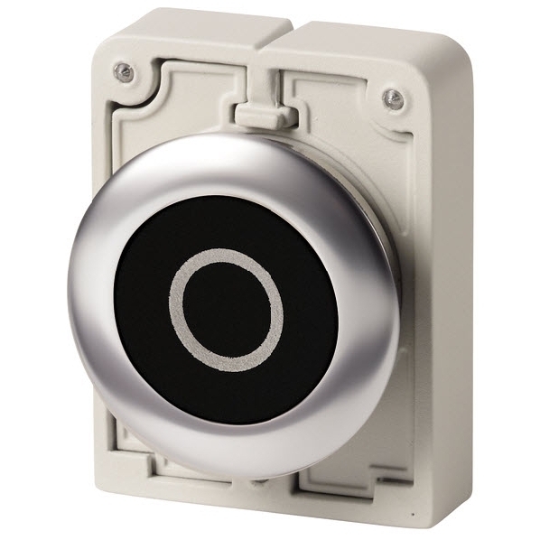 EATON M30C-FDR-S-X0 DRUKKNOP 30MM VLAK ZWART O VAS afbeelding 2