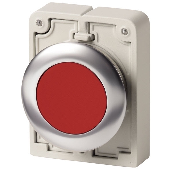 EATON M30C-FDR-R DRUKKNOP 30MM VLAK ROOD VAST afbeelding 2