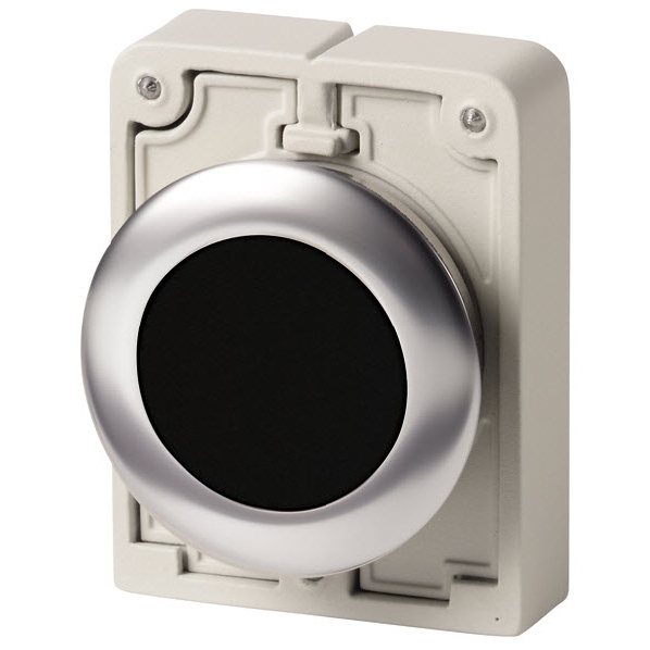 EATON M30C-FD-S DRUKKNOP 30MM VLAK ZWART TERUG afbeelding 2