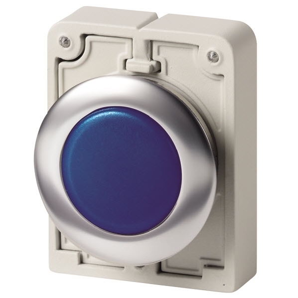 EATON M30C-FL-B SIGNAALLAMP 30MM VLAK BLAUW afbeelding 2