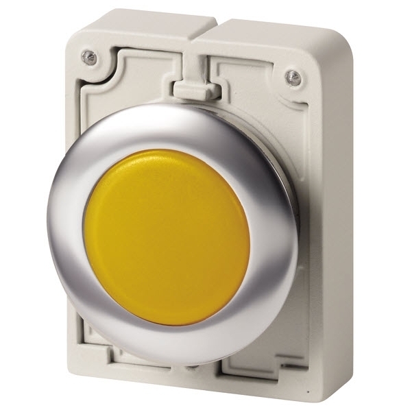 EATON M30C-FL-Y SIGNAALLAMP 30MM VLAK GEEL afbeelding 2