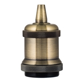 BAILEY 139692 RETRO LAMPHOLDER ALU E27 COMPL afbeelding 2