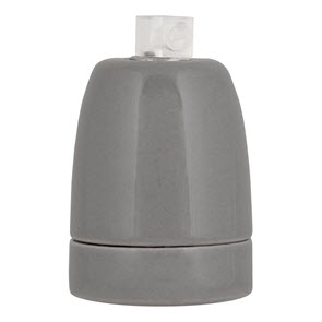 BAILEY 140322 LAMPHOLDER PORCELAIN E27 GREY afbeelding 2