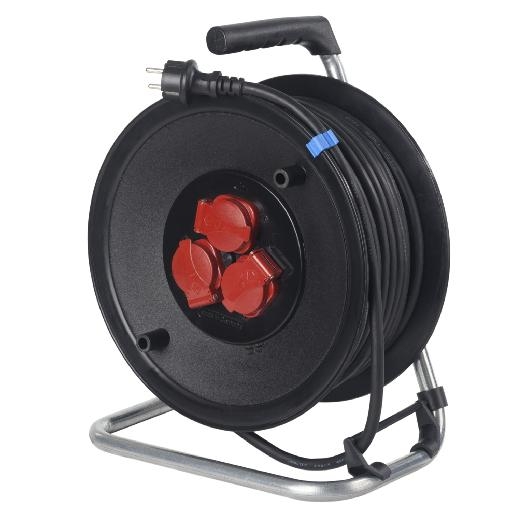 SCHWABE 88010116 KABELHASPEL 25M RUBBER3X1.5 afbeelding 2