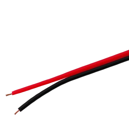 LED strip aansluitkabel voeding 2-draads vlak