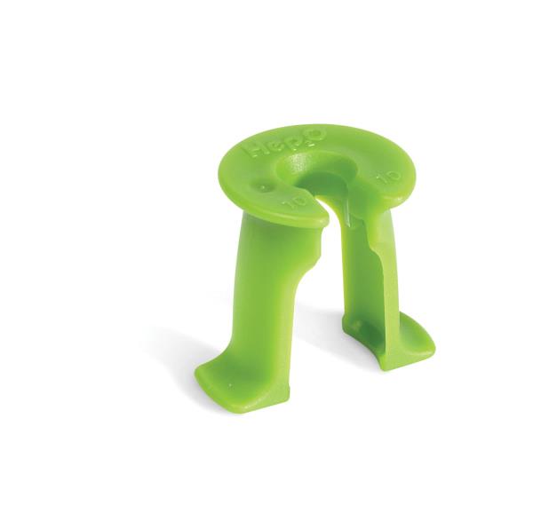 Wavin HEP2O demontage wig 10mm groen