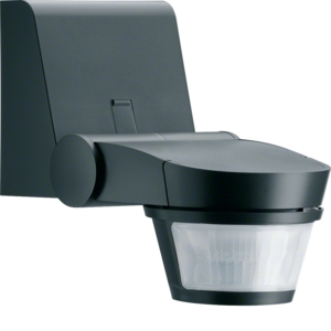 Hager Bewegingsmelder opb. 10A 220° 5-1000Lux zwart EE861 afbeelding 2