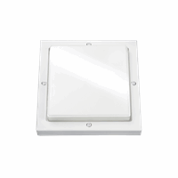 SG LED Bassi 10W 3000K Wit vierkant schemerschakelaar afbeelding 2