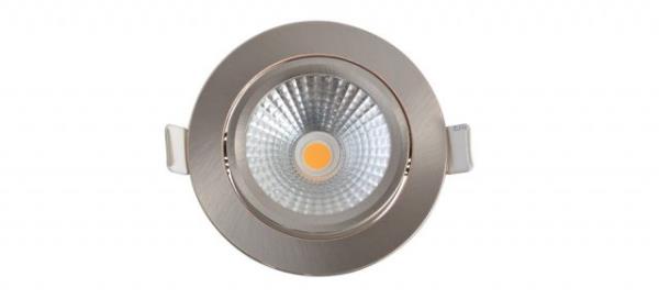 Inbouwspot BathLED 5W 2700K 450lm IP44 geschuurd