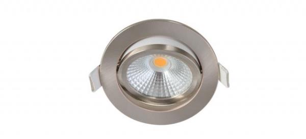 Inbouwspot BathLED 5W 2700K 450lm IP44 geschuurd