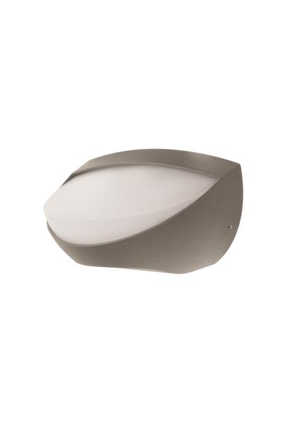 LED wandarmatuur Eclipse 6W 3000K IP54 grijs afbeelding 2