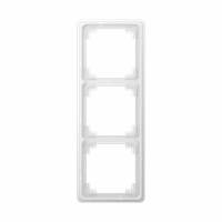 Afdekraam 3v tbv "cdp81/82" duroplast alpwit CDP afbeelding 2