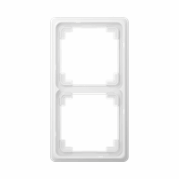 Afdekraam 2v tbv "cdp81/82" duroplast alpwit CDP afbeelding 2