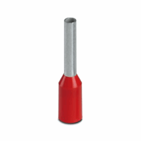 Phoenix Adereindhuls geïsoleerd PP 1mm² hulslengte 14(8)mm vertind koper rood afbeelding 2