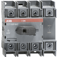 Lastscheider 4P, 100 A bodem / DIN-rail montage afbeelding 2
