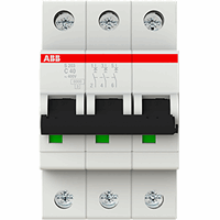 6 kA Automaat 3 polig C kar 40A afbeelding 2