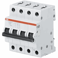 Installatieautomaat 3p+N 32A C-karakteristiek 10kA afbeelding 2