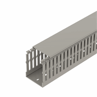 CABLIX bedradingskokers deksel en goot 80/60 RAL 7 afbeelding 2