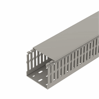 CABLIX bedradingskokers deksel en goot 80/80 RAL 7 afbeelding 2