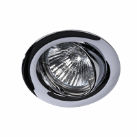 Inbouwspot Focus GX5,3 50mm kantel chroom afbeelding 2
