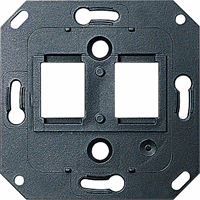Gira Draagring Mini-Jack 2-v AMP basiselement 019200 afbeelding 2