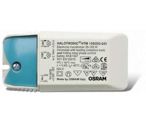 Osram Halotronic HTM 105/230-240 halogeentrafo 12V-105VA