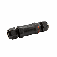 Overgangsmof 5p 0,5-4mm² IP68 schroef/wartel zwart afbeelding 1