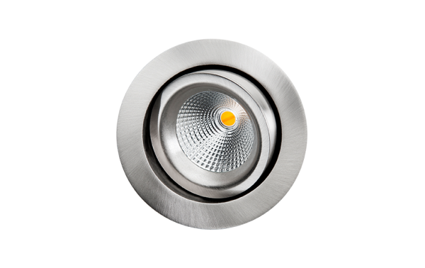 Sg Gyro Isosafe Led-Spot 6W Dimtowarm Geb.Staal