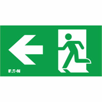 Noodverlichting, NexiTech, pictogram, pijl links,